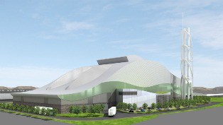 The Trident Park energy-from-waste facility in Cardiff will have the capacity to treat up to 350,000 tonnes of waste per year